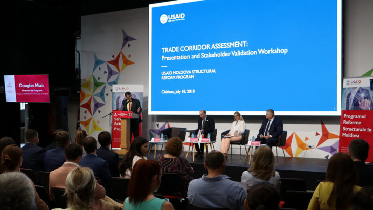 USAID провело всестороннюю оценку коммерческих коридоров Молдовы